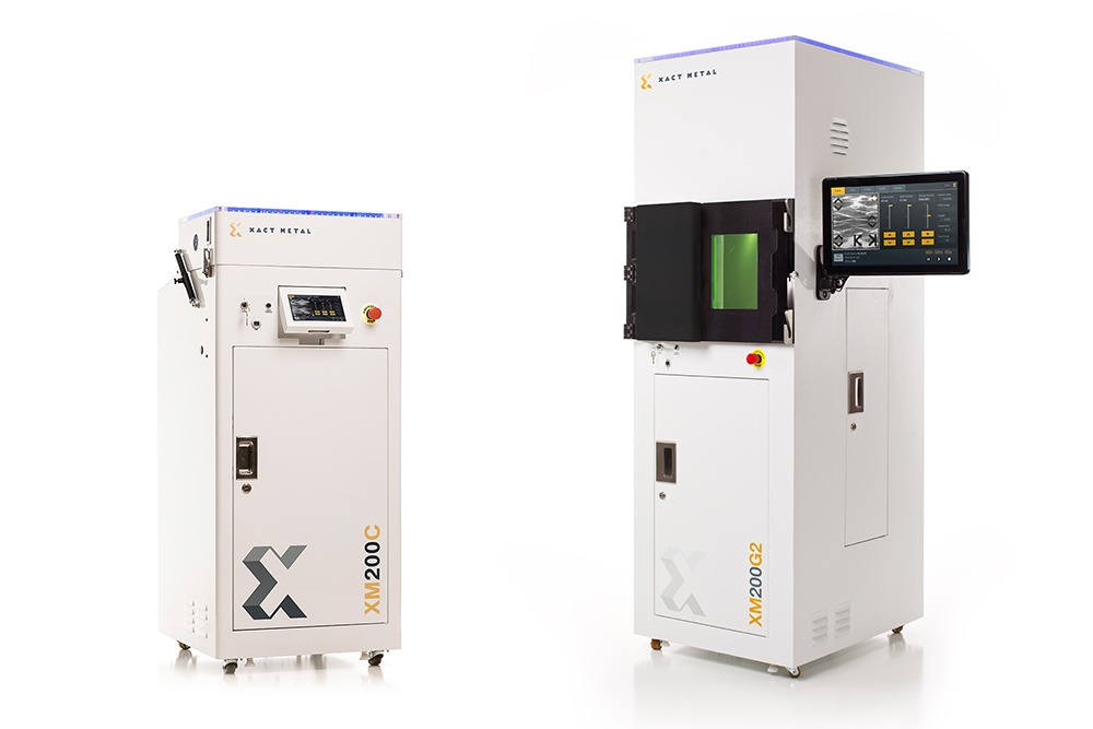 Low-cost metal 3d printers by Xact Metal