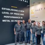 Xact Metal Team at Formnext event to promote their affordable metal 3d printing systems.
