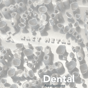 Affordable solutions for dental labs that want to being metal 3d printing.