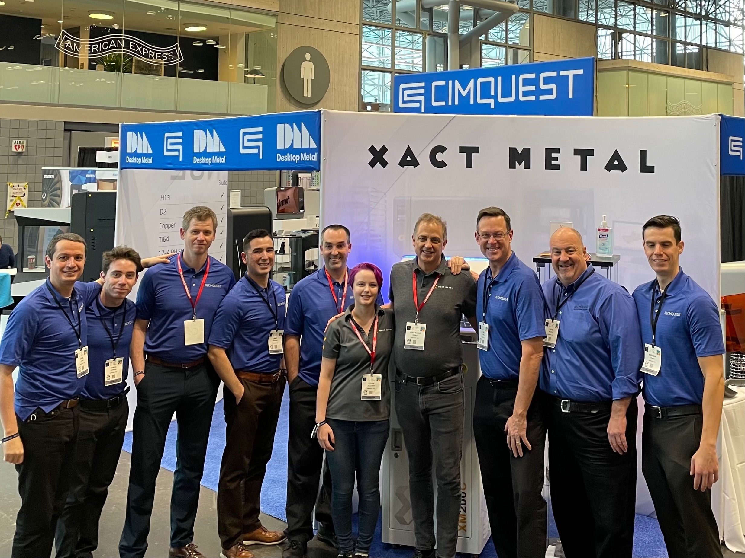 Xact Metal with sales partner in affordable metal 3D printing, Cimquest, Inc.