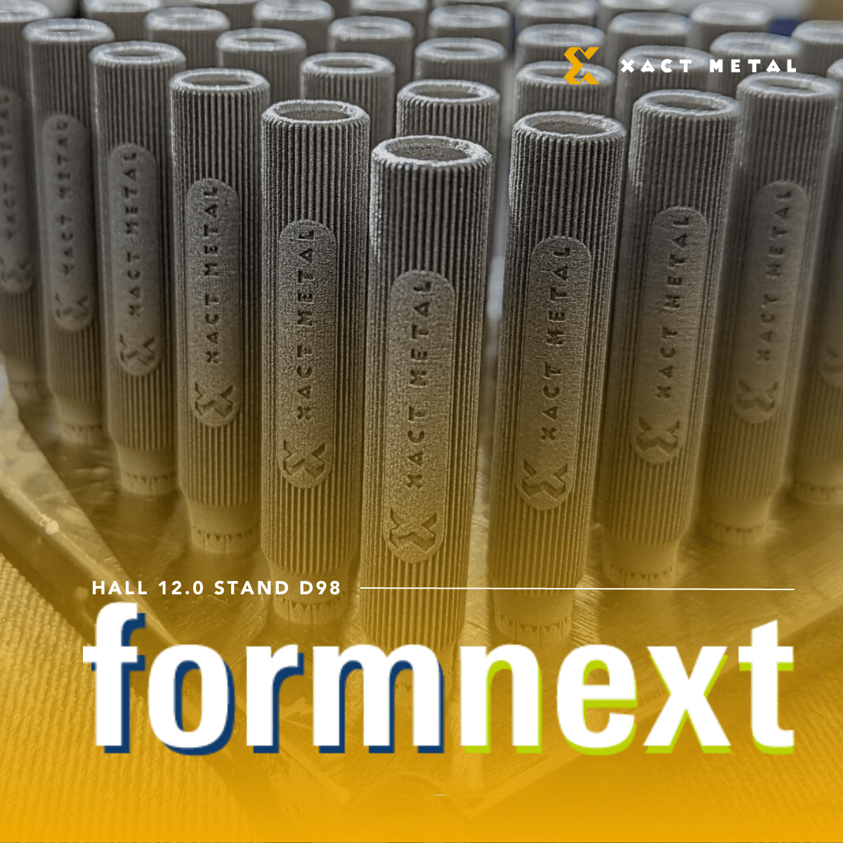Visit Xact Metal at Formnext 2023